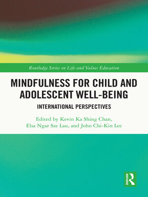 cover image of Mindfulness for Child and Adolescent Well-Being